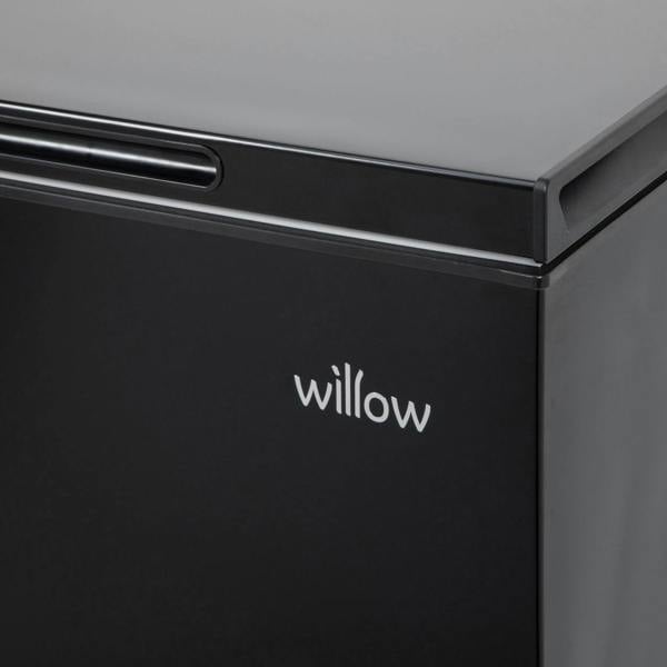 Willow 99L Chest Freezer W99CFB - Black