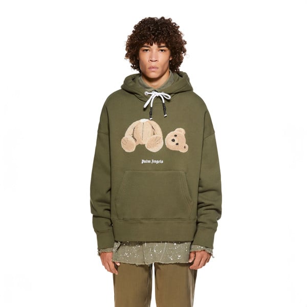 Palm Angels Kill The Bear Hoodie - Green