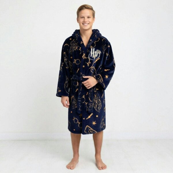Harry Potter Blue and Gold Bathrobe