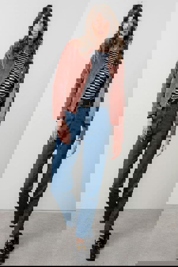 Lily & Me Daybreak Tapered Leg Jeans Blue