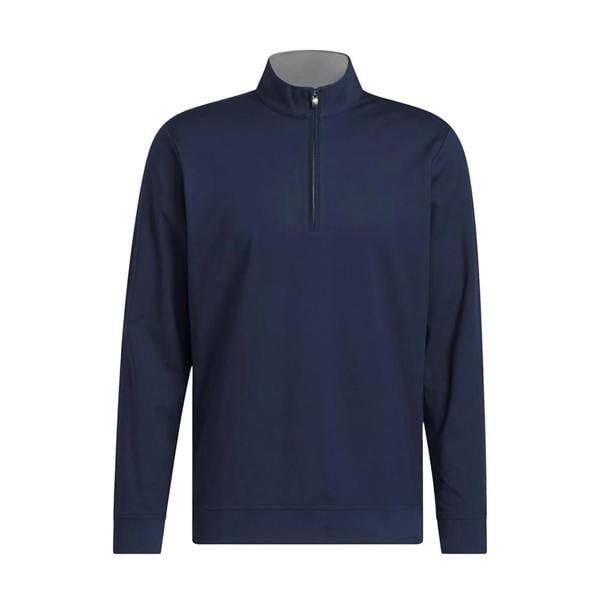 Adidas Mens Ultimate 365 Classic Quarter Zip Sweatshirt - Collegiate Navy - 