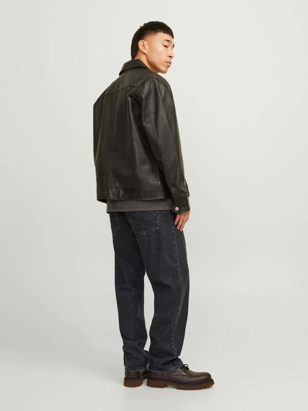 Jack & Jones Eddie Original 737 Loose Fit Jeans - Washed Black
