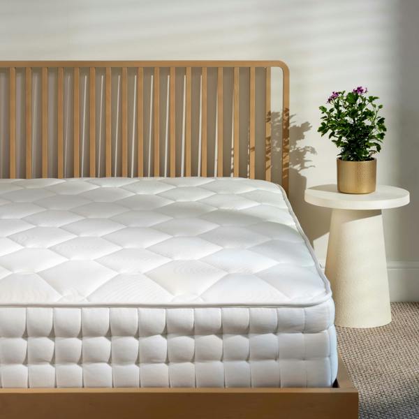 Next Generation 1000 Spring Mattress styled in a bedroom | Soak and Sleep