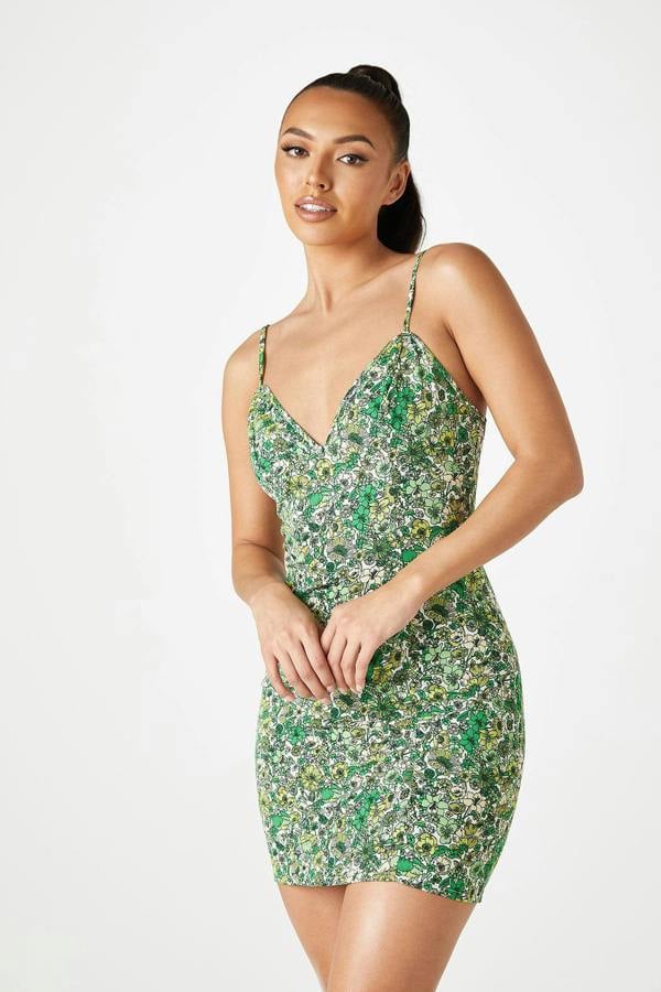 Urban Bliss Fern Ditsy Floral Mini Slip Dress
