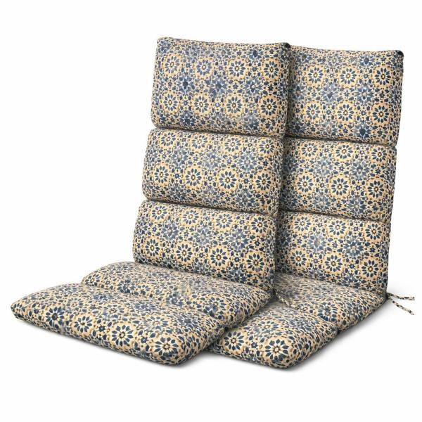 Gardenwize Pair of Outdoor Seat Cushion – Casablanca Full Length Chair