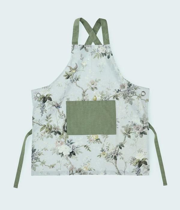 M.M Linen Zinnia Apron