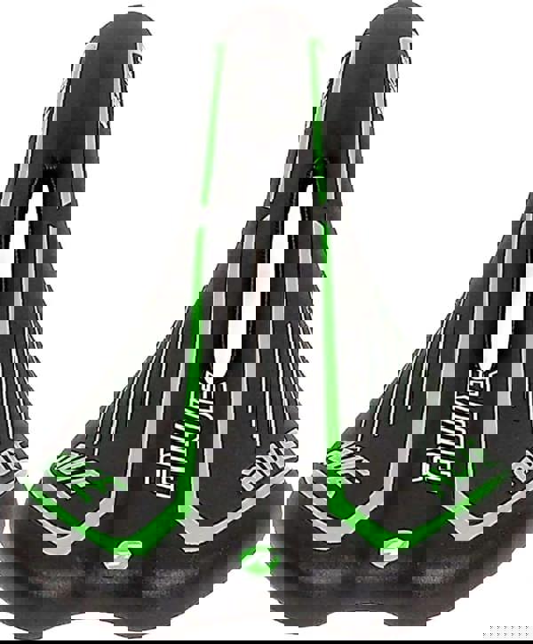 Awe Steel Rail Adult Gel Bike/Bicycle MTB Saddle Mens/Womens Green/Black/White