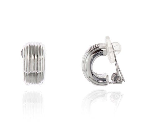 Cachet London Robbin Silver Clip On Earrings