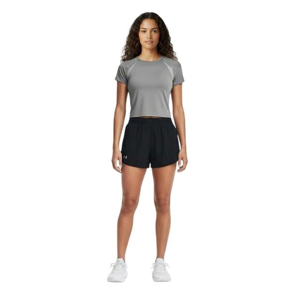 Under Armour Womens/Ladies Motion Ventilated Top - Green/Titanium - 