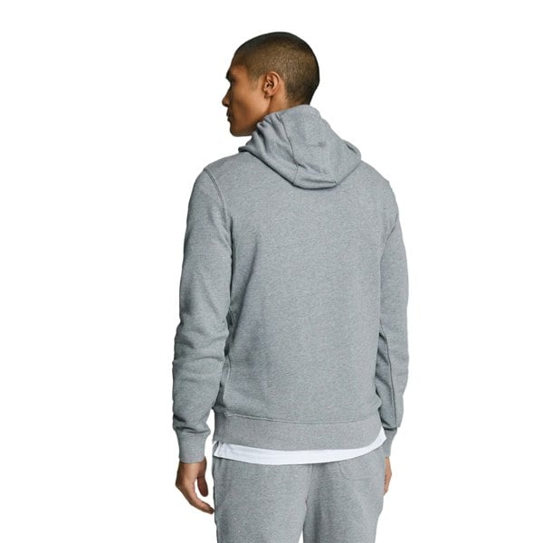 Lyle & Scott Mens Pullover Hoodie - Mid Grey Marl