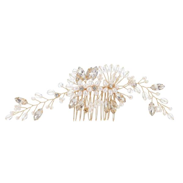 Gold Trip Gold Bridal Hair Comb