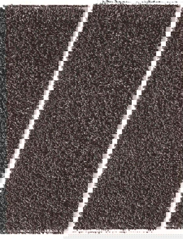 Maine Dark Grey Shaggy Pile Wool Rug – The Rugs
