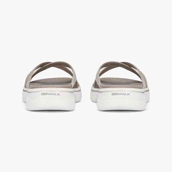 Skechers GO WALK FLEX Sandals   in  Taupe