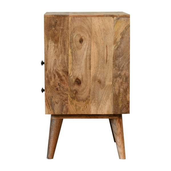 Artisan Furniture Solid Wood Classic Oak-ish Bedside