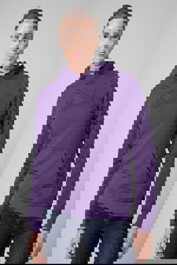 ENORSIA Womens Front Embroidery Hoodie