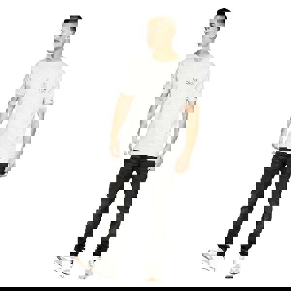 Crosshatch Mens Pentan T-Shirt (Pack of 2) - Blue/Grey - 