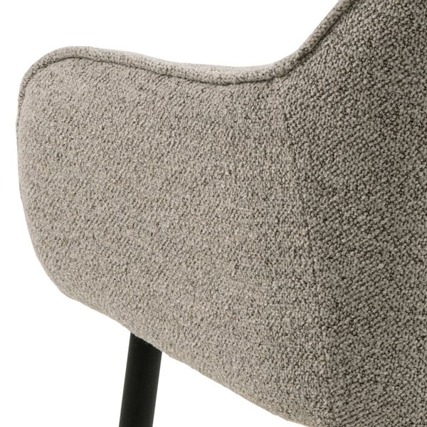 Furniture To Go Brooke Dining Chair with Armrest in Monza Beige Set of 2