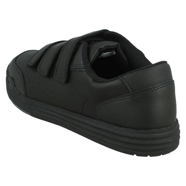 Clarks Boys Clarks Triple Strap School Shoes Urban Sky O