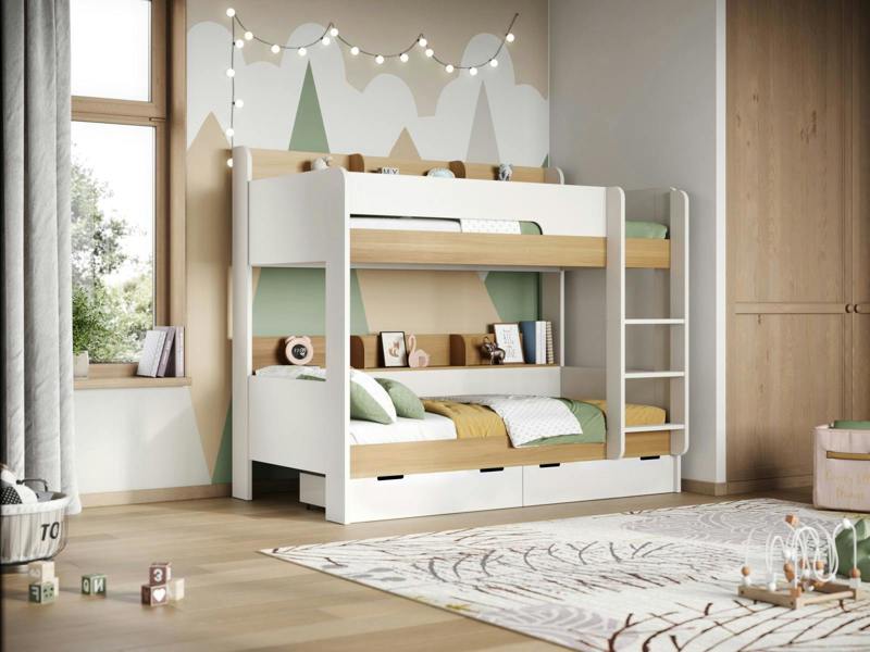Flair Eddie Storage Bunk Bed