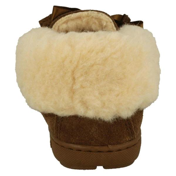 Bear Paw Ladies Bear Paw Bow Detailed Slippers Indio