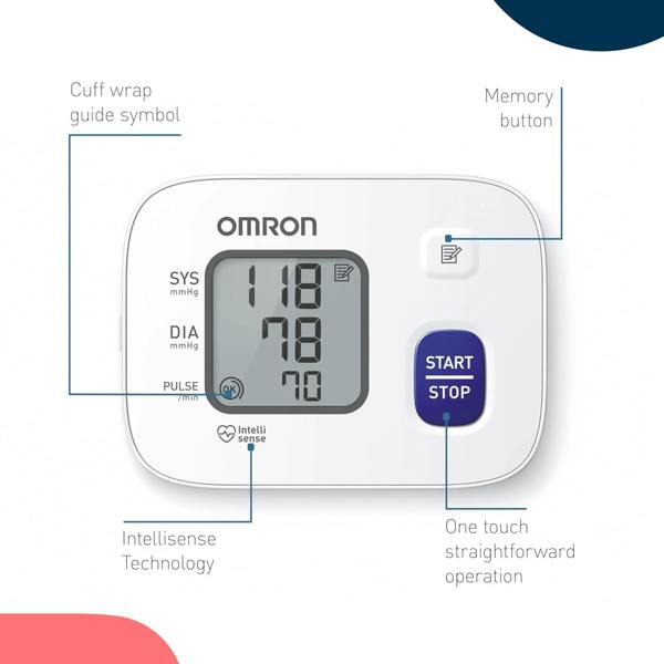 Omron RS2 Wrist BPM (HEM-6161-E)
