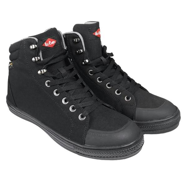 Lee Cooper Mens Cordura Ankle Safety Shoes - Black