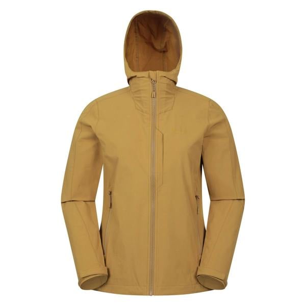 Mountain Warehouse Womens Retreat Packable Soft Shell Jacket - Mustard