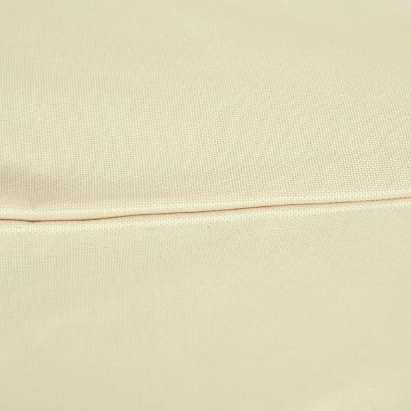 Beige woven oxford fabric texture close-up