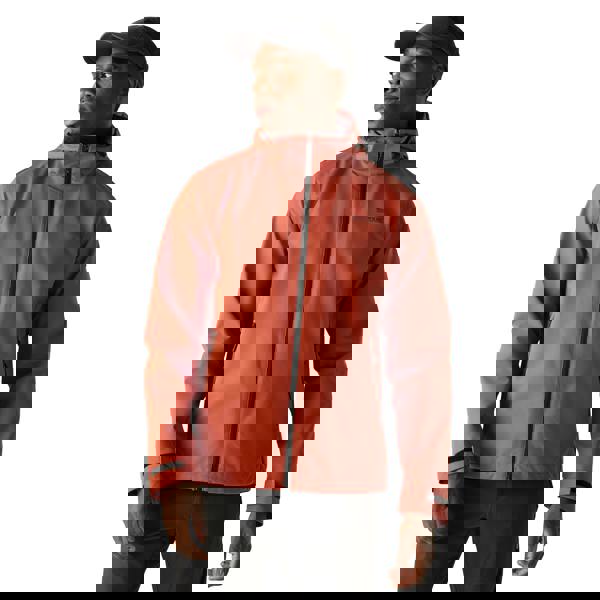 Regatta Mens Oakhowe Waterproof Jacket - Brick Red - 