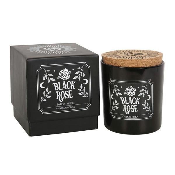 Kingsbury Gifts Black Rose Twilight Blush Scented Jar Candle