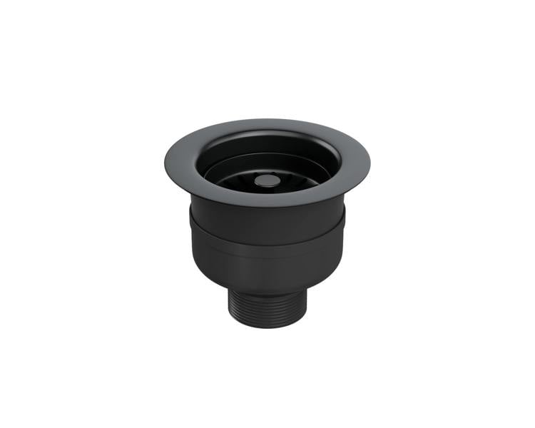 Top-Fix | Basket Strainer Kitchen Sink Waste | Matt Black Finish