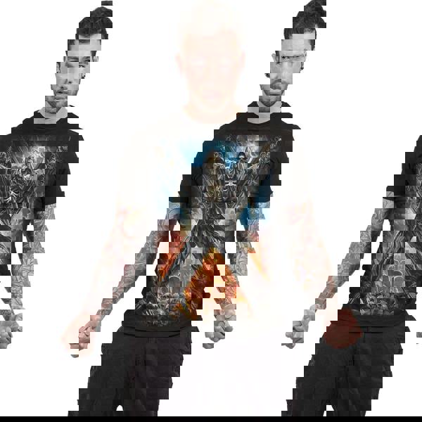 CROSSED OVER - T-Shirt Black