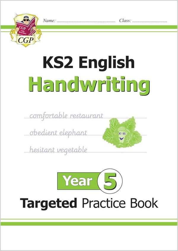 CGP KS2 Year 5 Workbook Bundle – Ages 9-10 (Grammar Punctuation and Spelling, Reading Comprehension, Handwriting, Maths)