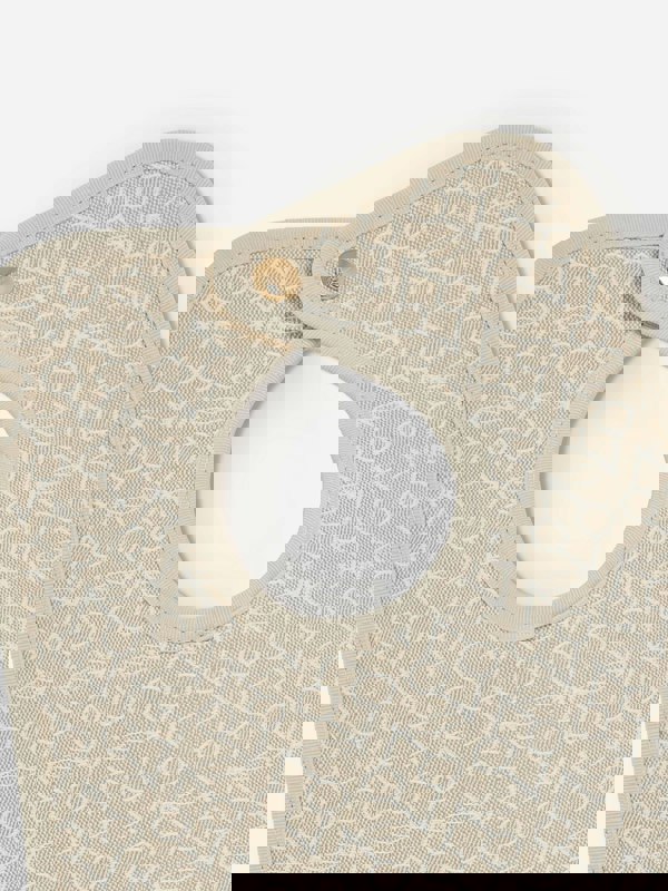 Bonpoint Baby Bavoir Clip Bib in Beige