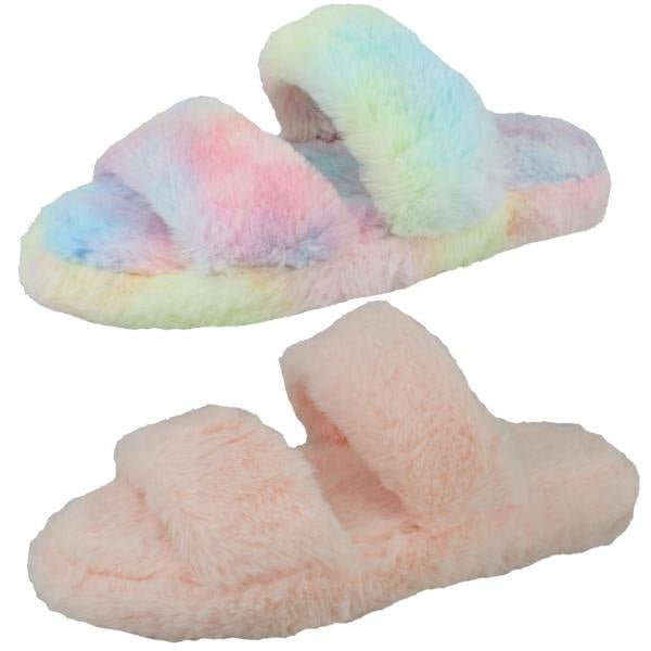 Spot On Ladies Spot On Casual Slipper Mules
