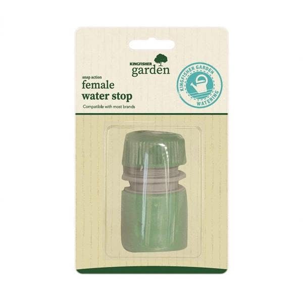 Kingfisher Snap Action Female Water Stop - One Colour - 