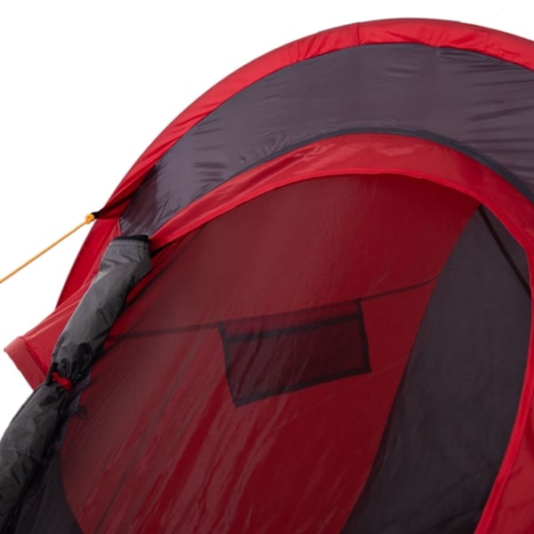 Regatta Great Outdoors Malawi 2 Man Pop Up Festival Tent - Pepper Red / Seal Grey