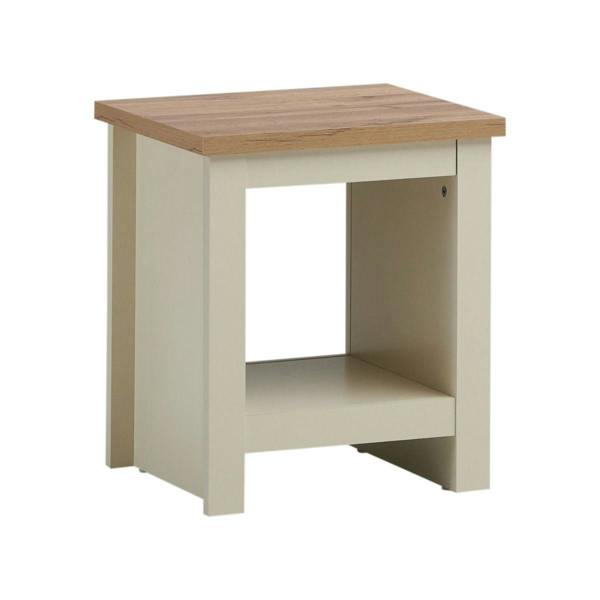 Timber Art Design Lisbon Modern Lamp Side Table with Open Shelf