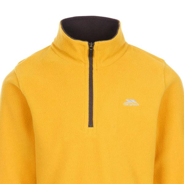 Trespass Childrens Girls Sybil Half Zip Microfleece Top - Honeybee - 