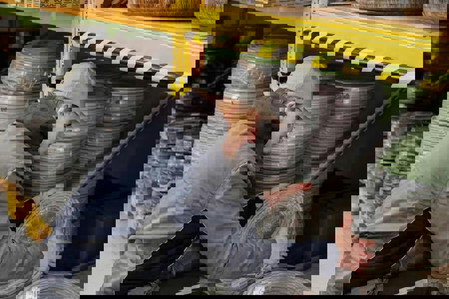 Durable Adhesive Warning Corner Impact Protection Profiles C25R | 1 Metre