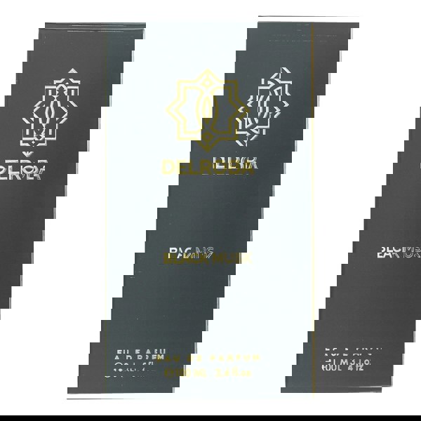 Delroba Black Musk For Men Eau de Parfum 100ml for Him