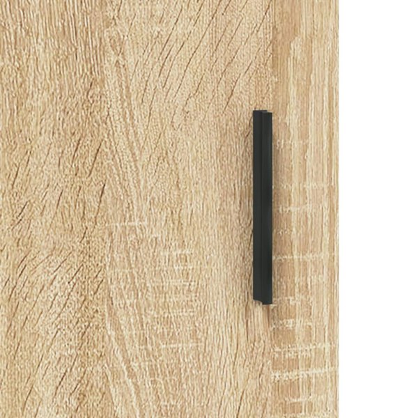 Berkfield Highboard Sonoma Oak 69.5x34x180 cm Engineered Wood