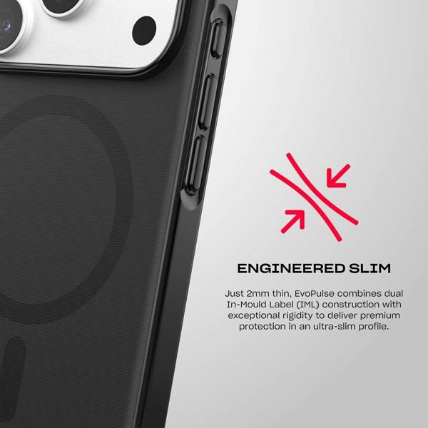 Tech21 Evo Pulse Fauvxen Case with MagSafe for iPhone 17/18 Pro 6.3" Black - T21-11617
