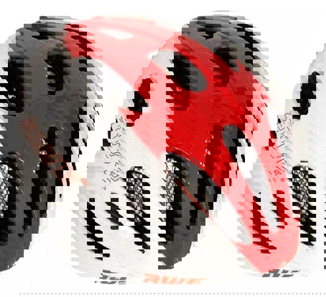 AweSprint In Mould Adult Bike Helmet Medium 55-58cm White/Red