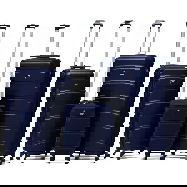 Flight Knight 45x36x20cm Cabin Case with Medium and Large Size Check-in Hold Luggage