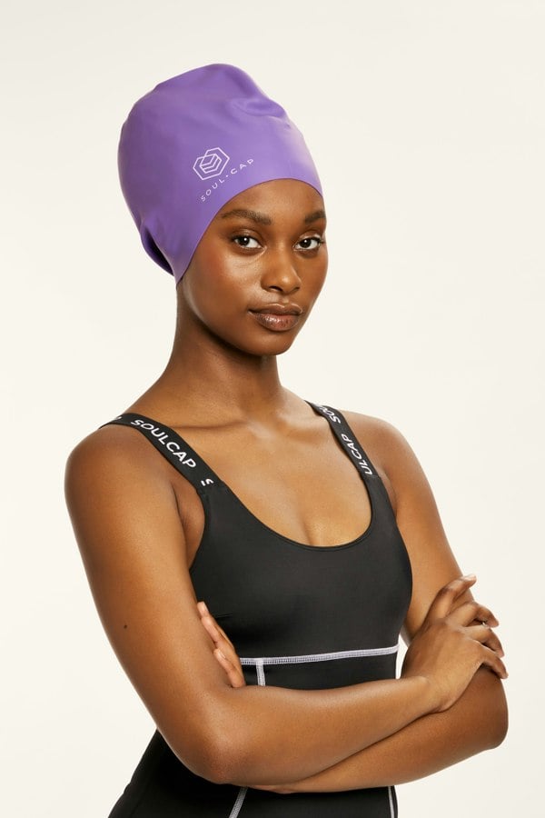 SOUL CAP Large Swim Cap for Long Hair