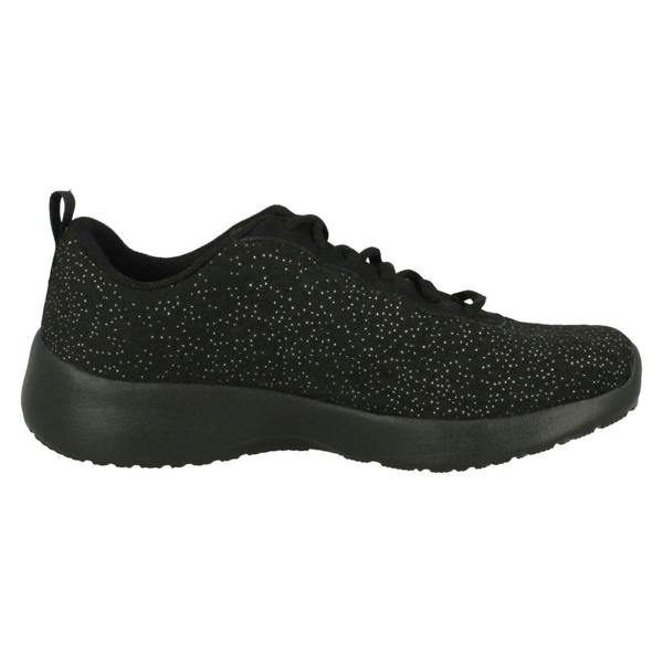 Skechers Ladies Skechers Lace up Trainer Blissful