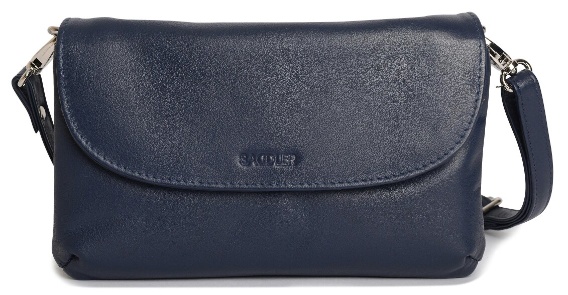 SADDLER Audrey Compact Leather Crossbody Bag & Clutch – Versatile & Stylish - Gift Boxed