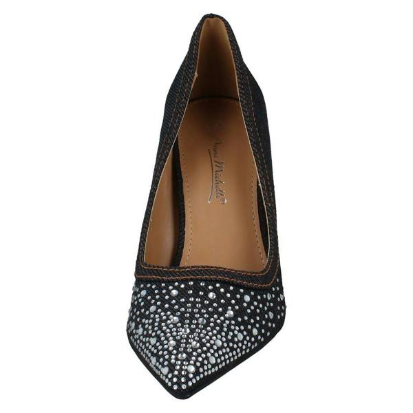 Anne Michelle Ladies Anne Michelle Diamante High Heel Shoes F90120