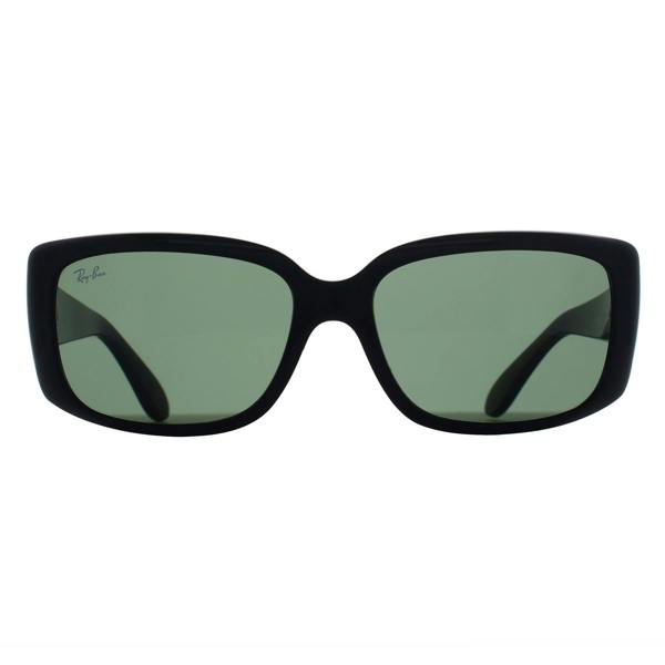 Ray-Ban Sunglasses RB4389 601/31 Black G-15 Green